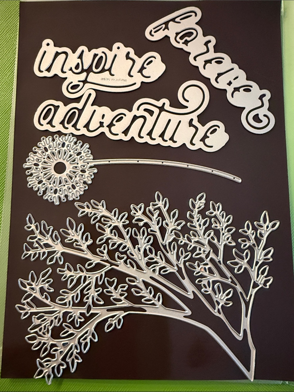 Stampin Up retired Sweet Silhouettes dies- without packaging